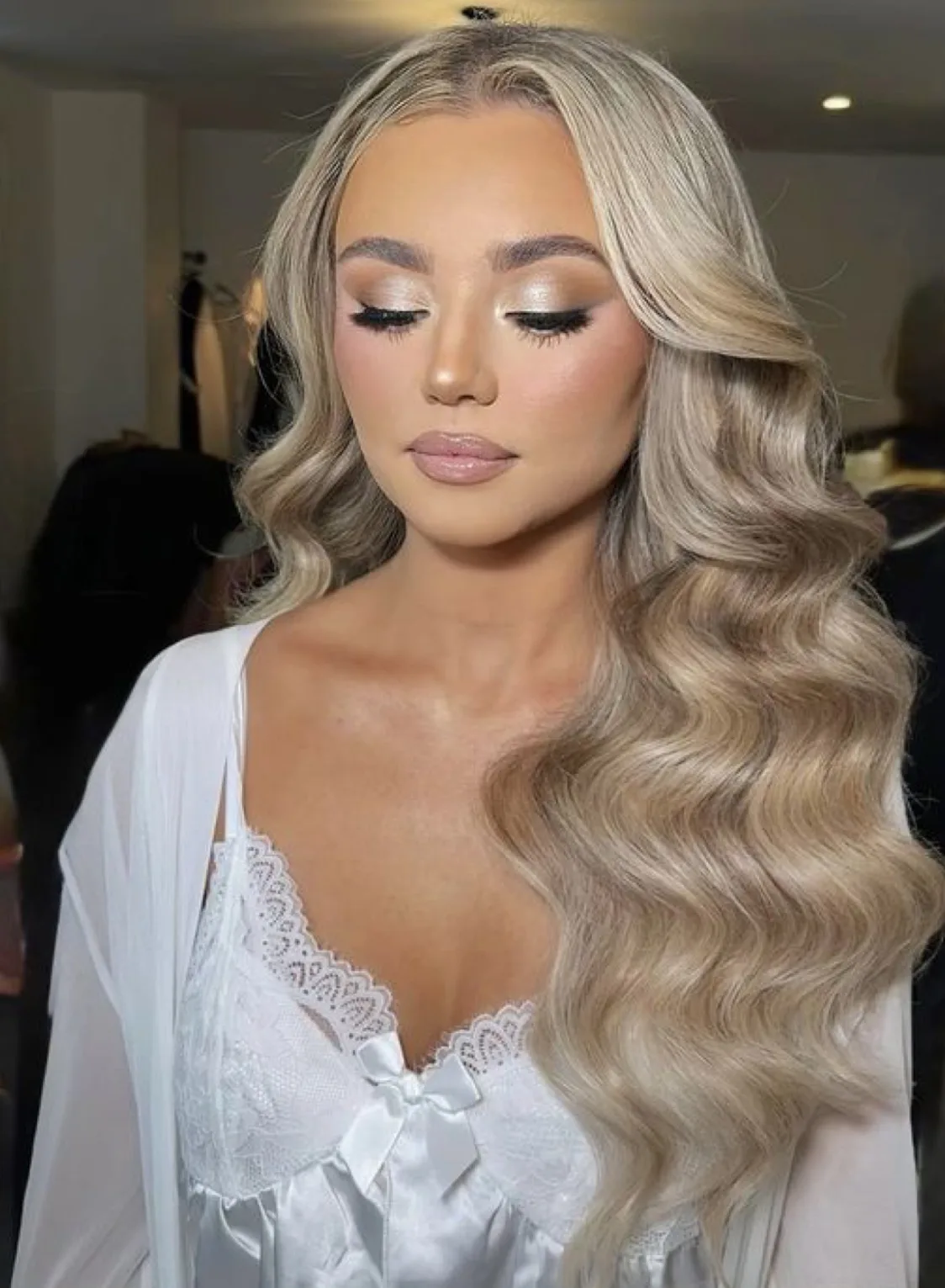 Bridal makeup and hair by Styled By Jaide, Delaware